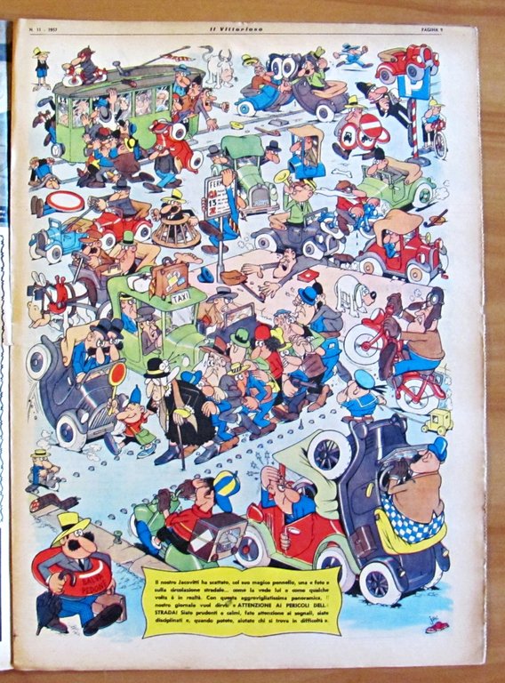 IL VITTORIOSO 1957 - Annata Completa in Fascicoli sciolti N.1/52 …