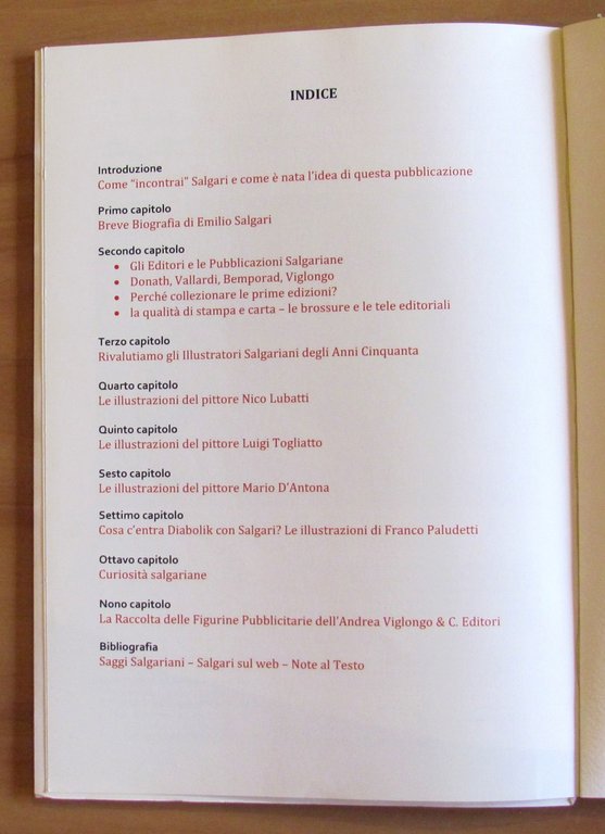 ILLUSTRAZIONI SALGARIANE, I ed. 2008 -Tirat. Limitata a 200 copie …