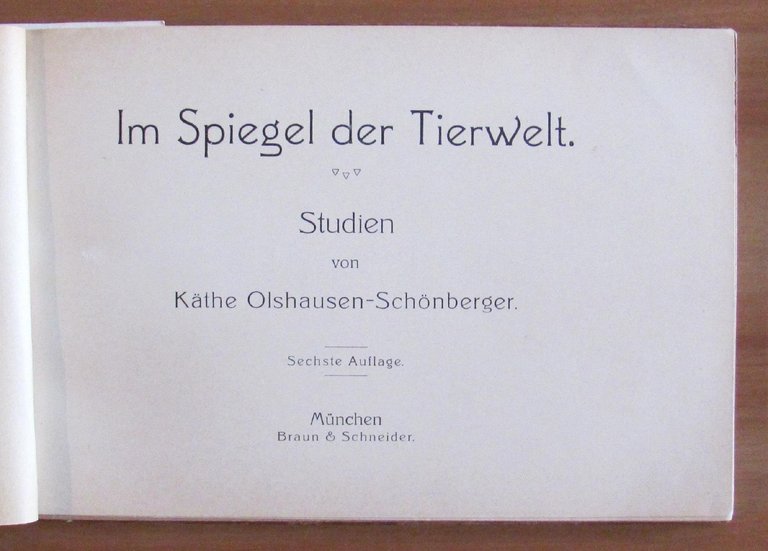 IM SPIEGEL DER TIERWELT (Nello specchio del Mondo Animale)