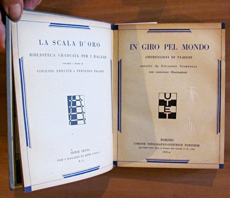 IN GIRO PER IL MONDO - Coll. La Scala d'Oro, …