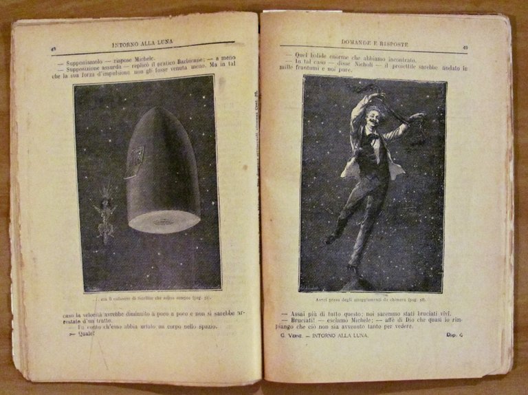 INTORNO ALLA LUNA - Collana Viaggi Straordinari