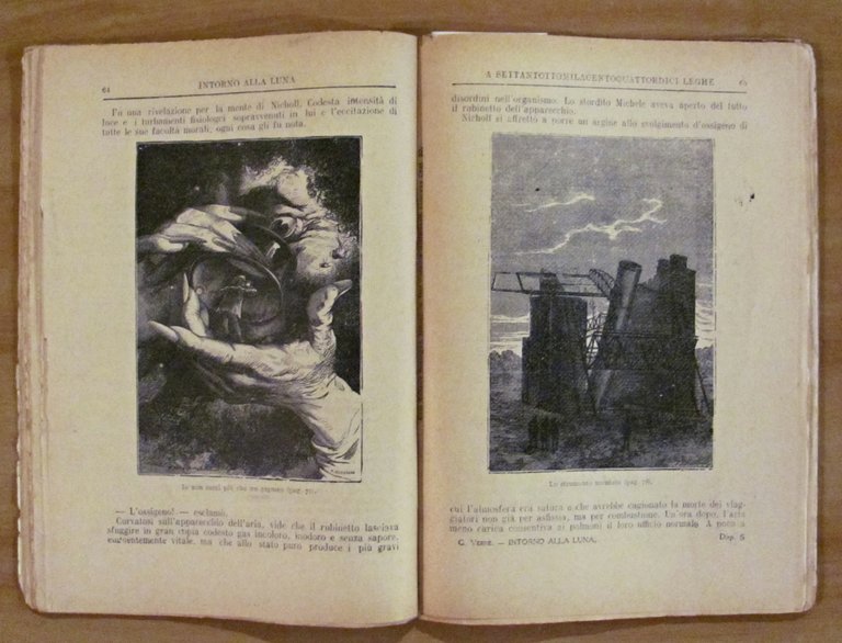 INTORNO ALLA LUNA - Collana Viaggi Straordinari