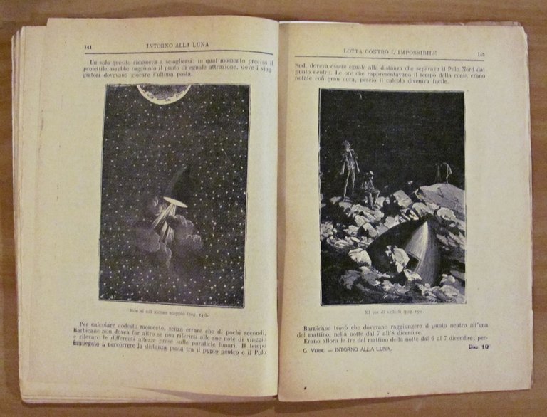 INTORNO ALLA LUNA - Collana Viaggi Straordinari