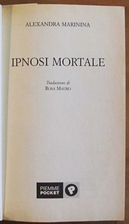 IPNOSI MORTALE