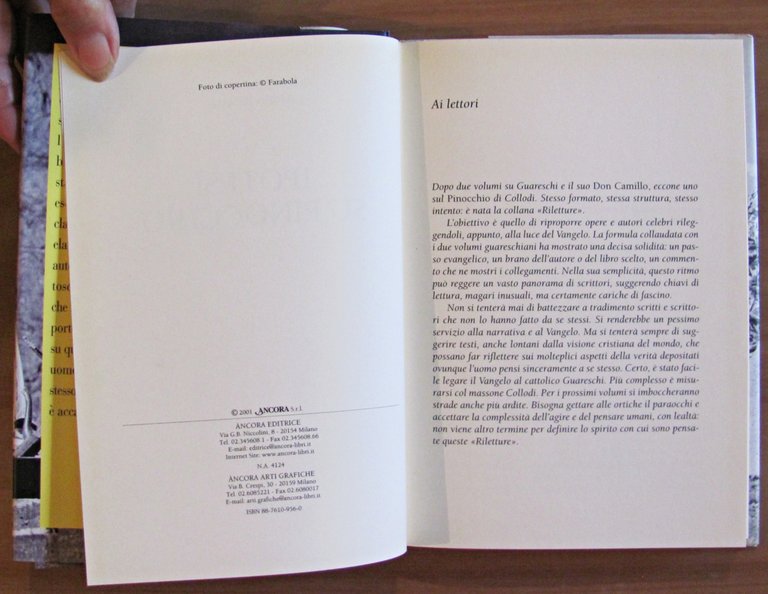 IPOTESI SU PINOCCHIO, I ed. 2001