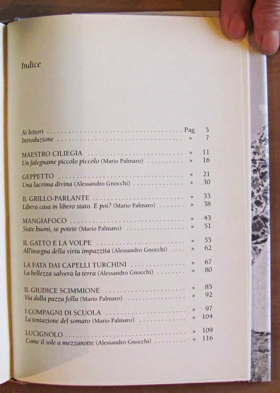 IPOTESI SU PINOCCHIO, I ed. 2001