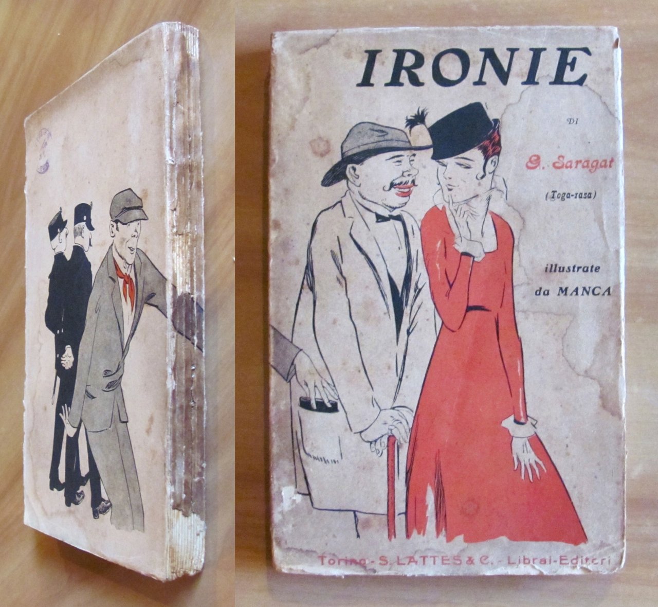 IRONIE, 1917- ill. MANCA