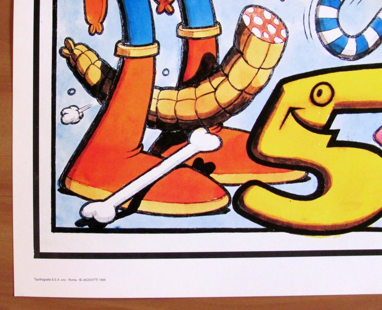 JACOVITTI - COCCO BILL - 1995 - Manifesto 50x70