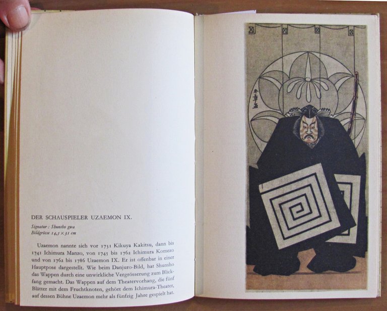 JAPANISCHE HOLZSCHNITTE VON KATSUKAWA SHUNSHO