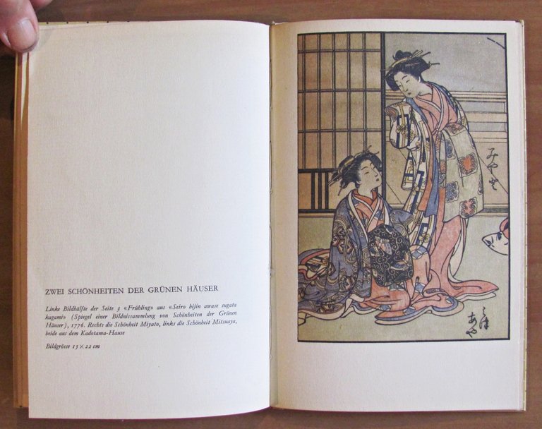 JAPANISCHE HOLZSCHNITTE VON KATSUKAWA SHUNSHO