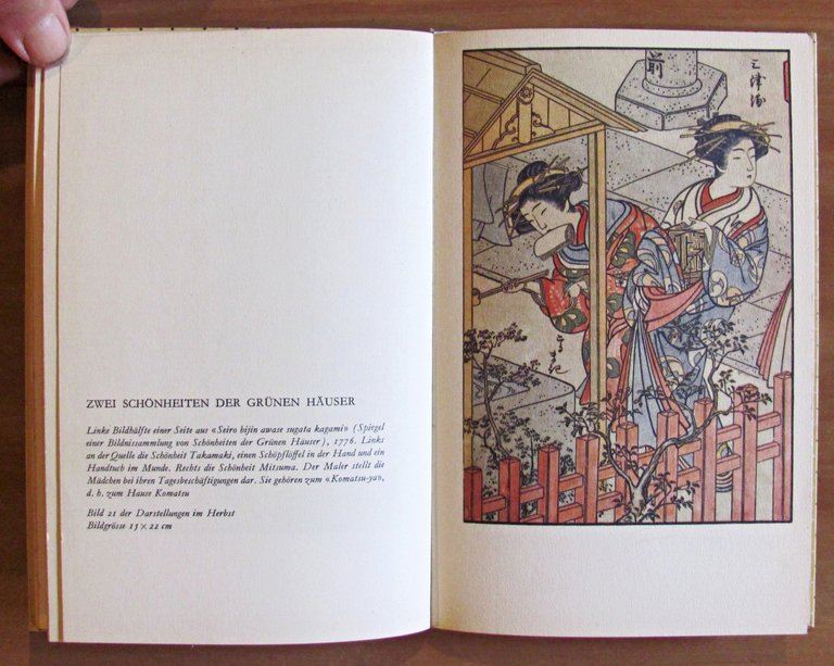 JAPANISCHE HOLZSCHNITTE VON KATSUKAWA SHUNSHO