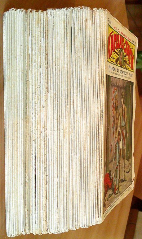 KANSAS JACK - Fascicoli 1/50 - cop. SCARPELLI