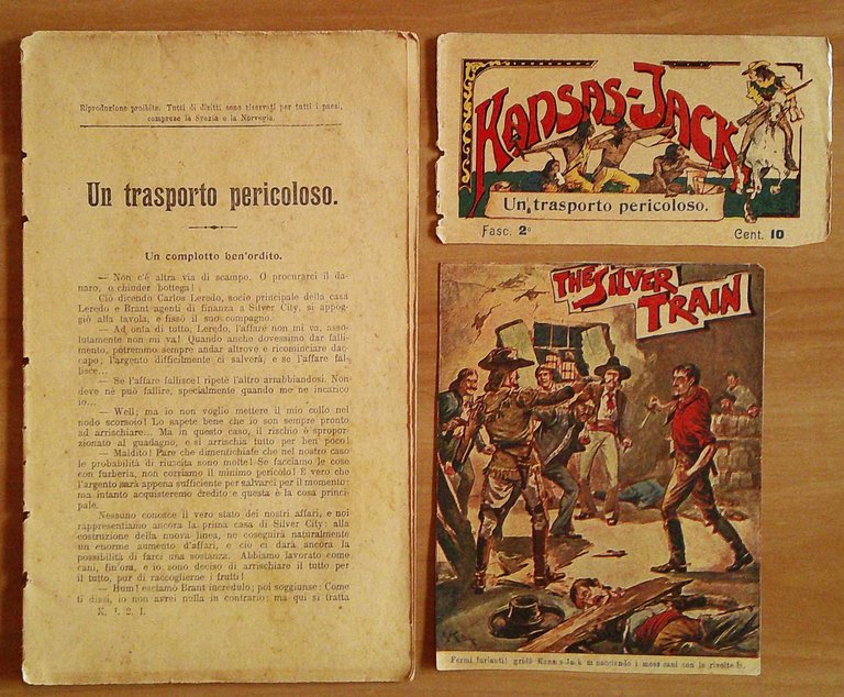 KANSAS JACK, 1909 - 40 Fascicoli - COMPLETO