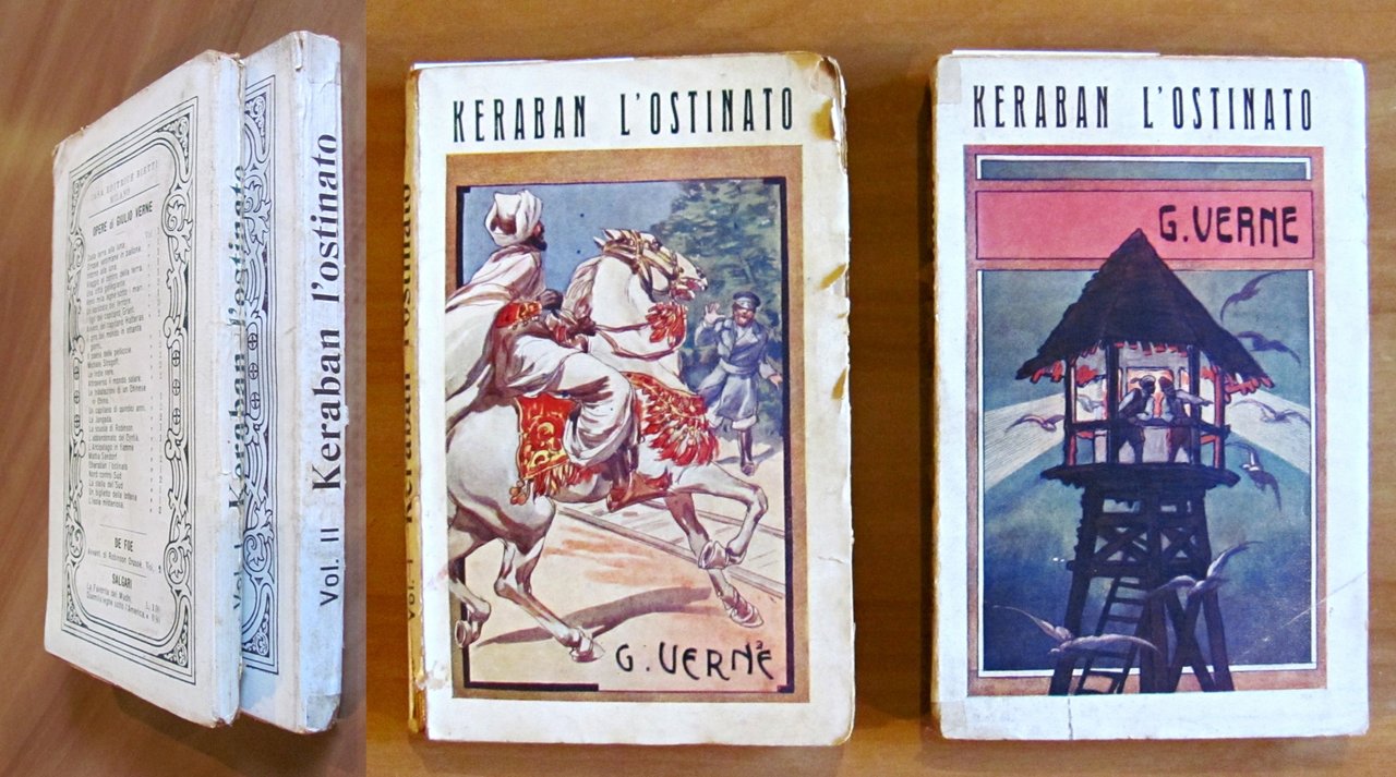 KERABAN L'OSTINATO - Volume I e II, 1912 - COMPLETO