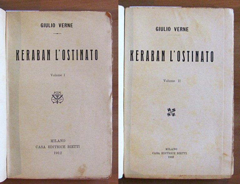 KERABAN L'OSTINATO - Volume I e II, 1912 - COMPLETO