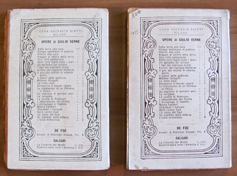 KERABAN L'OSTINATO - Volume I e II, 1912 - COMPLETO