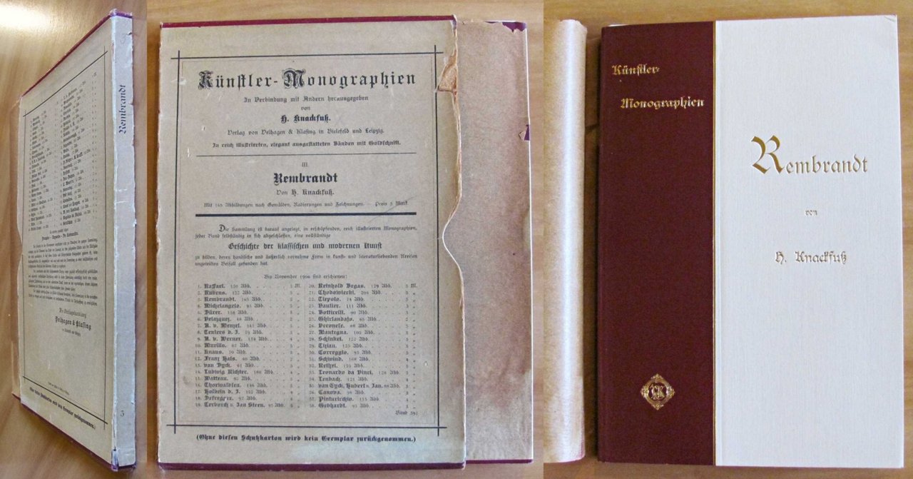 Kunstler Monographien - REMBRANDT, 1907