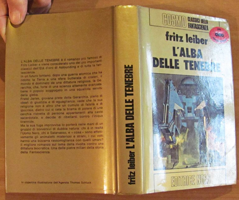 L'ALBA DELLE TENEBRE - Cosmo Oro, I ed. 1978