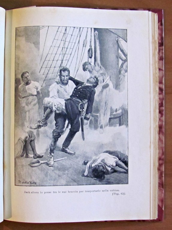 L'ALBATROS FUGGENTE, I ed. 1927 - ill. DELLA VALLE