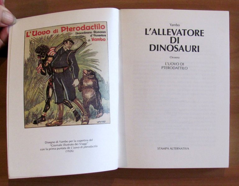 L'ALLAVETORE DI DINOSAURI - Uno Pterodattilo a Montecitorio, I ed. …