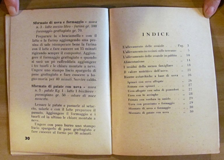L'ALLEVAMENTO DELLA GALLINA DA UOVA IN CITTA', s.d. anni '30