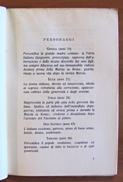 L'ALTRA LUCE - AVVENIMENTO DI VITA FASCISTA IN TRE TEMPI