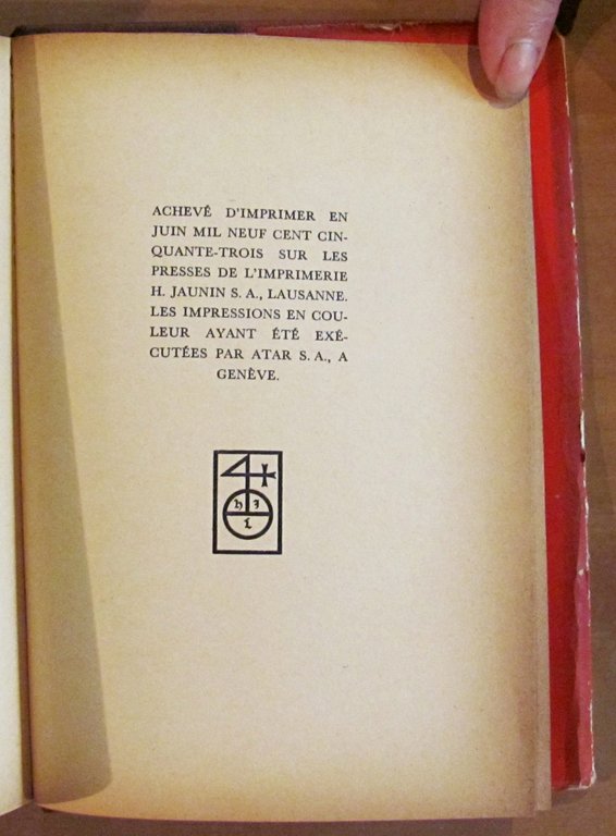 L'ANAIA DU BRIGAND, 1953
