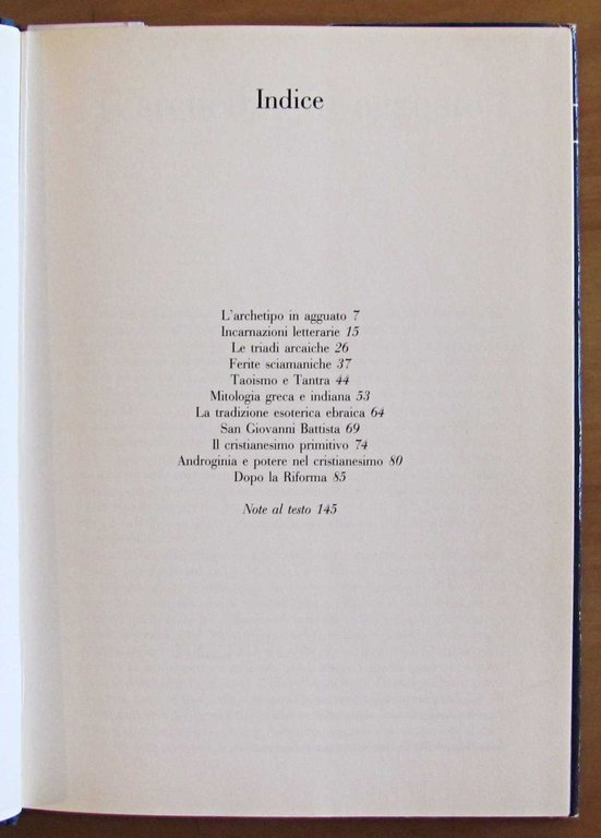L'ANDORGINO - L'Umana Nostralgia dell'Interezza, I ed. 1989 | Immagine Gallery 3