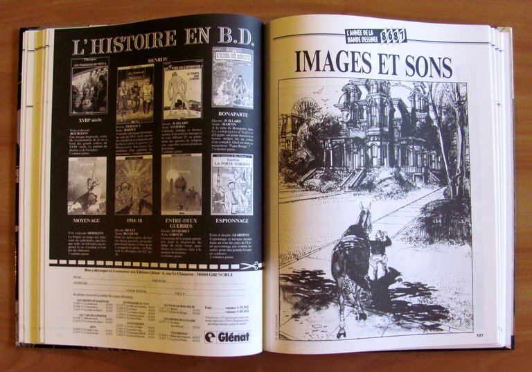 L'ANNEE DE LA BANDE DESSINEE 86-87