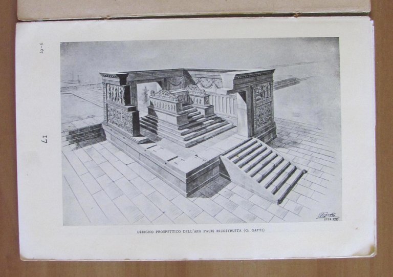 L'ARA PACIS AUGUSTAE - I ed. 1938 con 27 Tavole