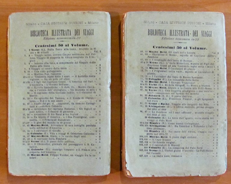 L'ARCIPELAGO IN FIAMME, 1887 in 2 Volumi - Completo