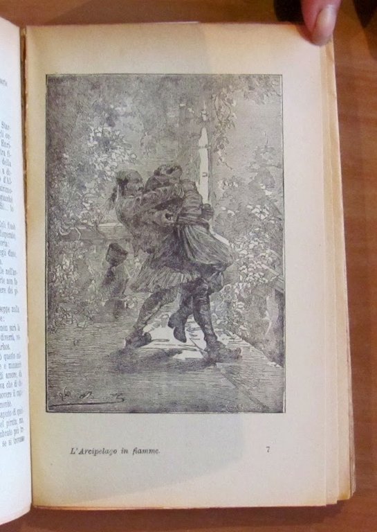 L'ARCIPELAGO IN FIAMME, anni '30 - ill. BENETT