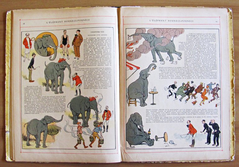 L'ELEPHANT HOUNDJI-POUNDJI, 1928 - ill. MORIN