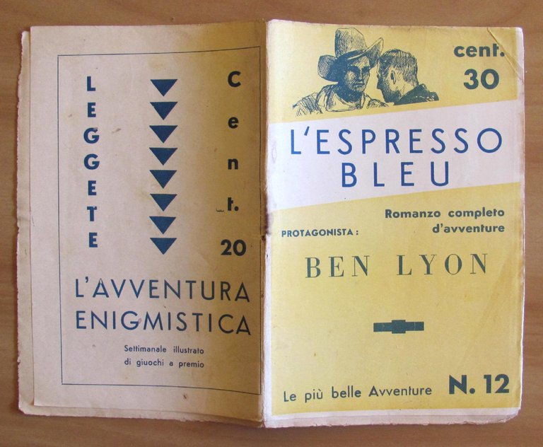 L'ESPRESSO BLEU con Ben Lyon - Collana LE PIU' BELLE …