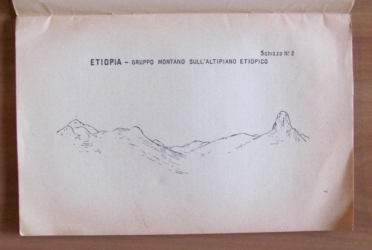 L'ETIOPIA - Estratto dalla "RIVISTA DI FANTERIA" Anno II, N.4