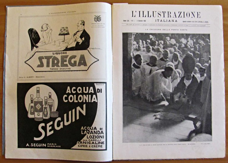 L'ILLUSTRAZIONE ITALIANA - 3 Gennaio 1926 - Chiusura della Porta … | Immagine Gallery 2