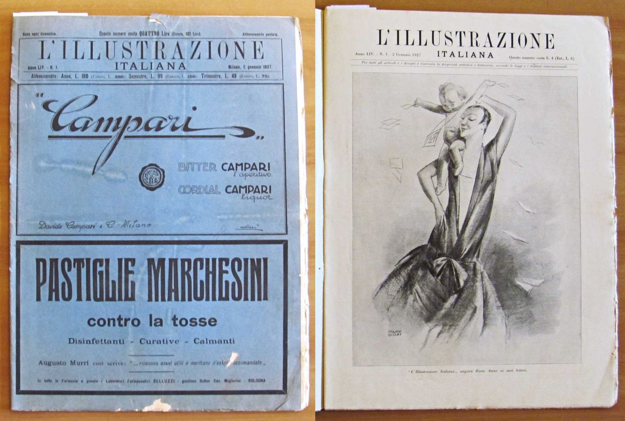 L'ILLUSTRAZIONE ITALIANA - Gennaio 1927 | Immagine principale