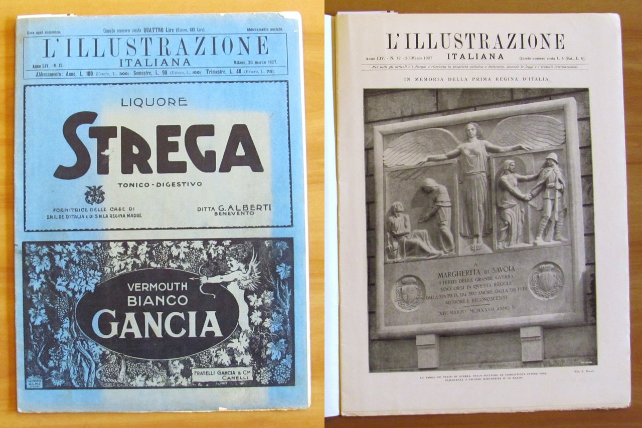 L'ILLUSTRAZIONE ITALIANA - N.12 - 20 Marzo 1927 | Immagine principale