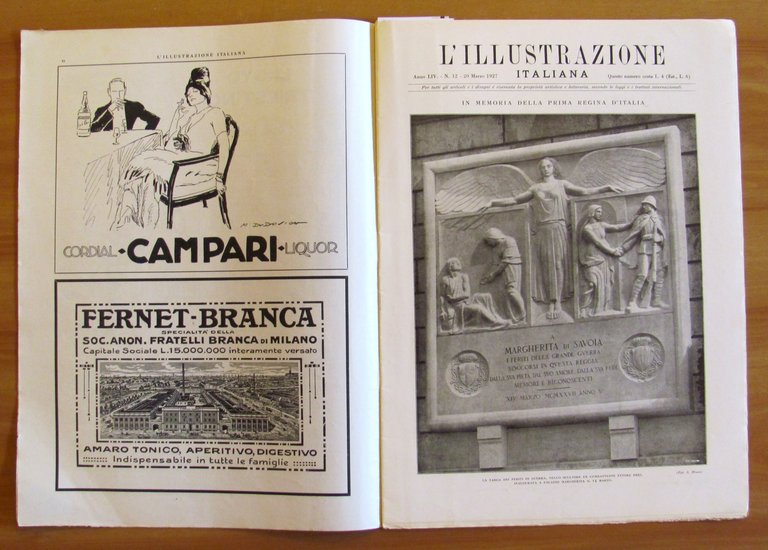 L'ILLUSTRAZIONE ITALIANA - N.12 - 20 Marzo 1927 | Immagine Gallery 2