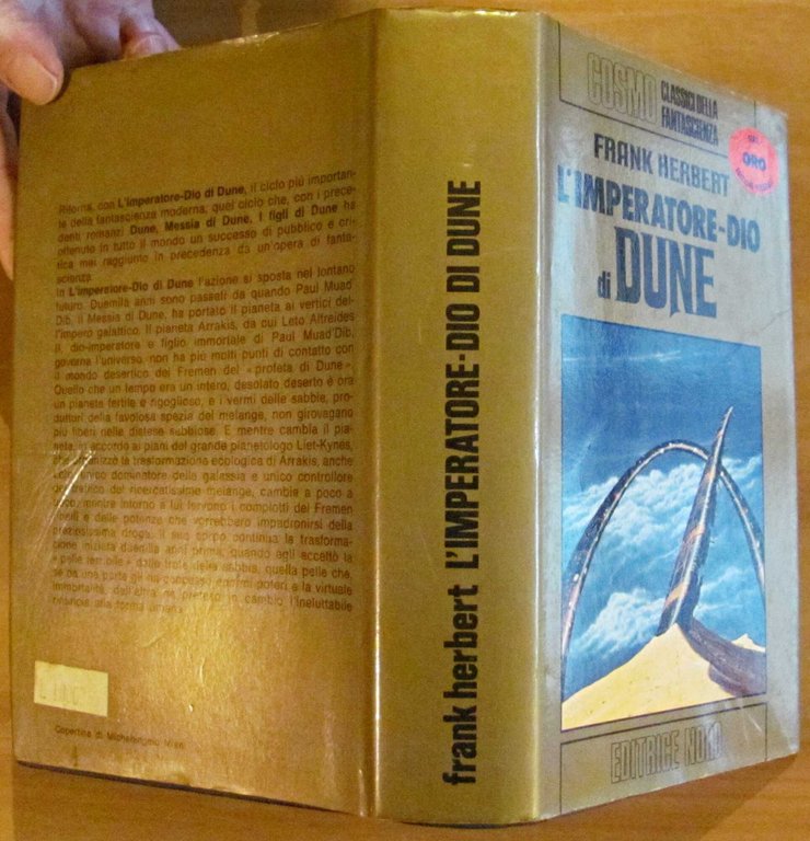 L'IMPERATORE-DIO DI DUNE - Cosmo Oro, I ed. 1982