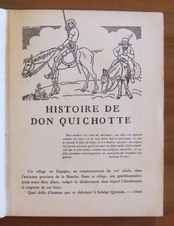 L'ingenieux Hidalgo DON QUICHOTTE de la MANCHE, - ill. A. …