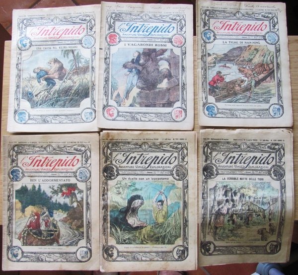 L'INTREPIDO - AVVENTURE, VIAGGI, ESPLORAZIONI - Anno III, 1922 - …