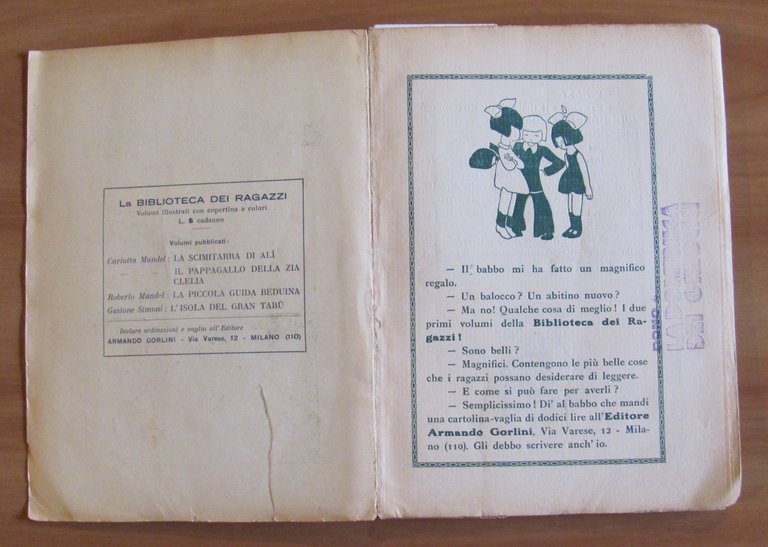 L'ISOLA DEL GRAN TABU' - Bibl. dei ragazzi N.3, I …