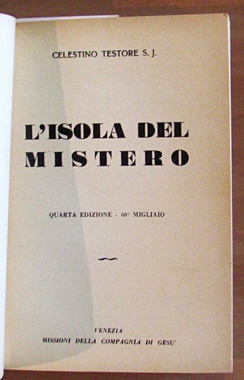 L'ISOLA DEL MISTERO