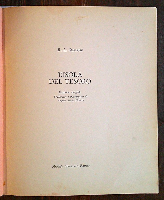 L'ISOLA DEL TESORO, 1966