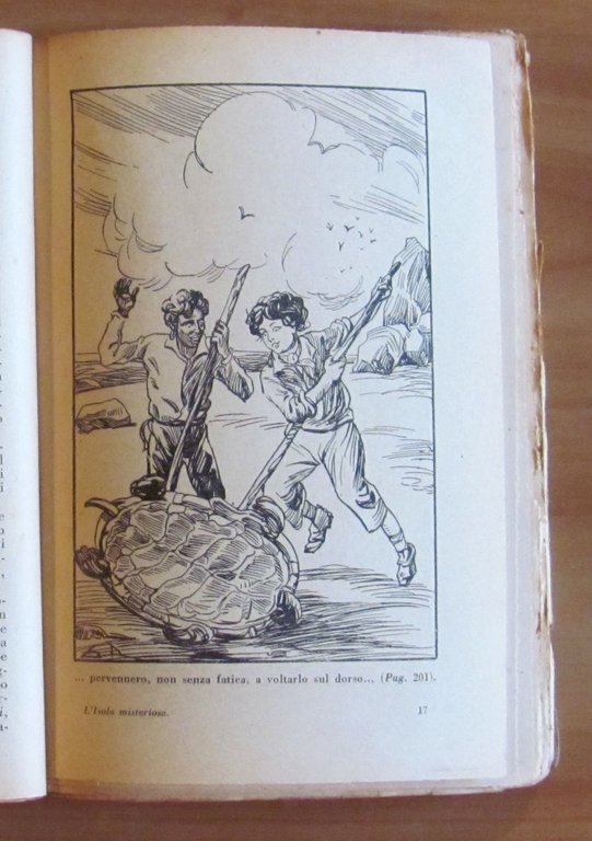 L'ISOLA MISTERIOSA, 1928 - ill. RIVOLO