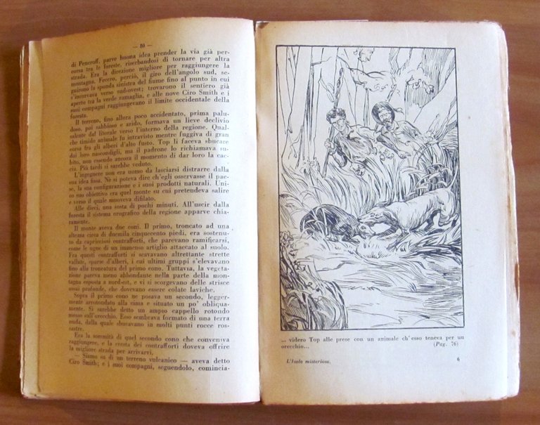 L'ISOLA MISTERIOSA, 1928 - ill. RIVOLO
