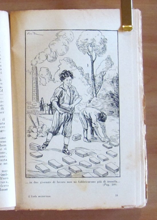 L'ISOLA MISTERIOSA, 1928 - ill. RIVOLO