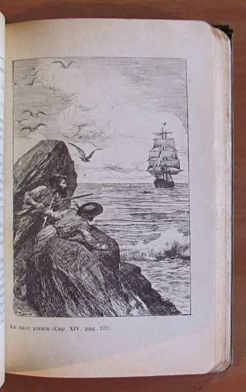 L'ISOLA MISTERIOSA Collana I Grandi Autori - ill. FABBI