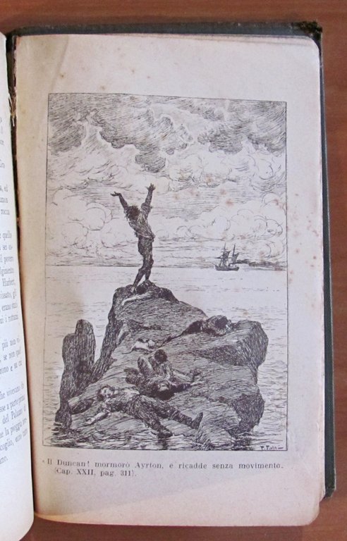 L'ISOLA MISTERIOSA Collana I Grandi Autori - ill. FABBI
